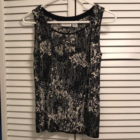 Chico’s tank top in size 0 - Picture 1 of 3